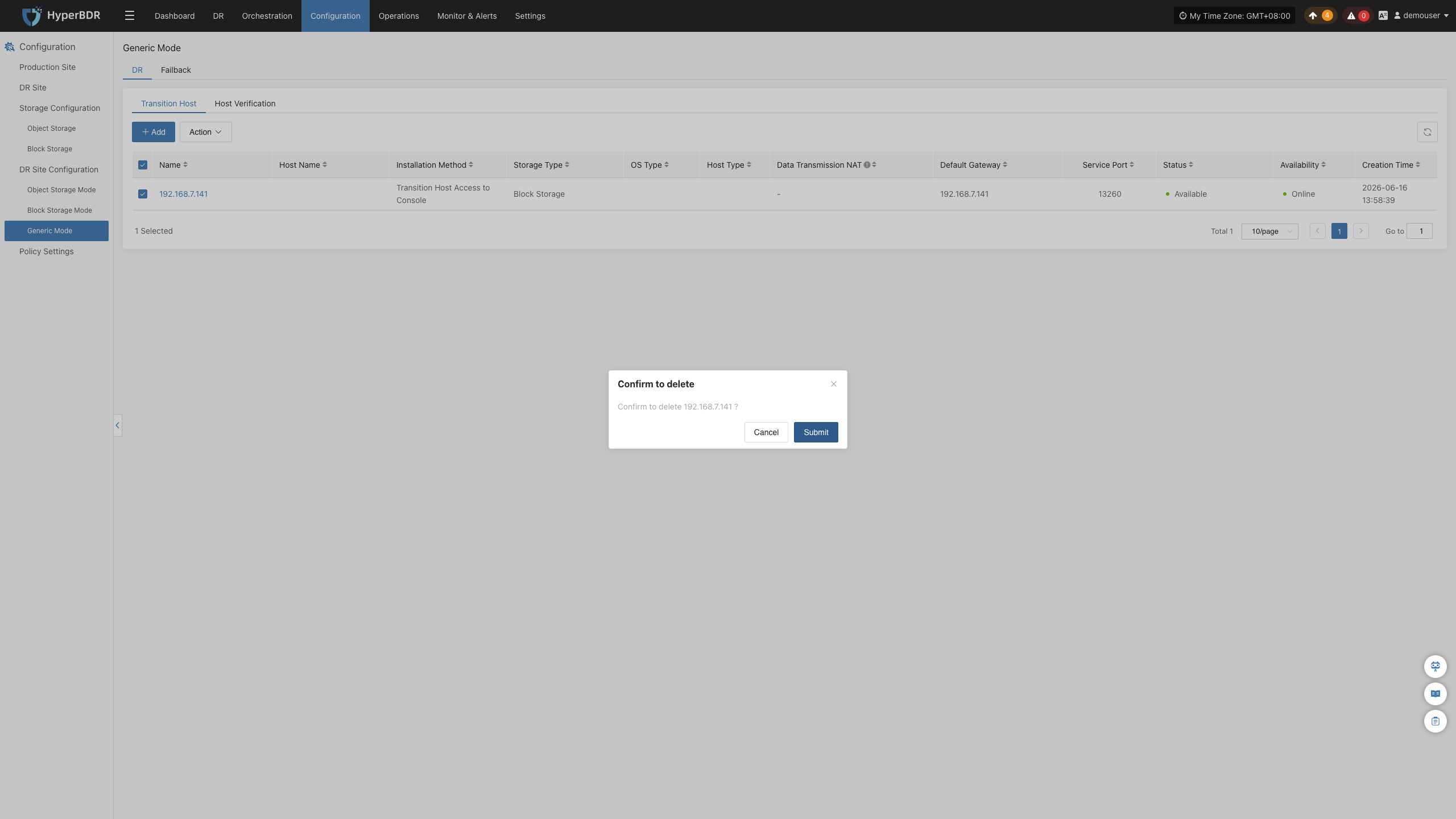 config-generic-mode-dr-th-action-click-delete