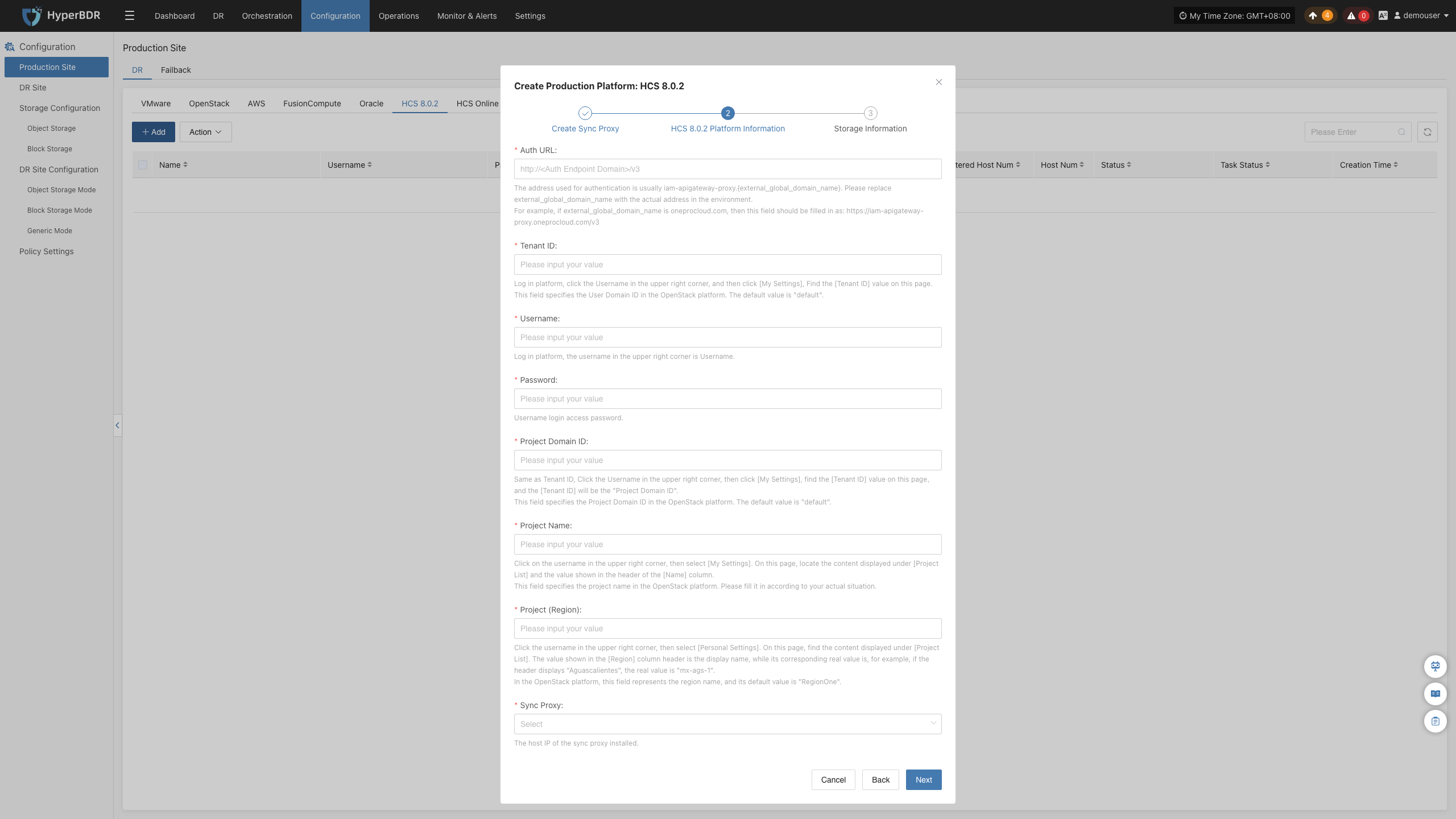 config-productionsite-dr-hcs-8.0.2-add-next