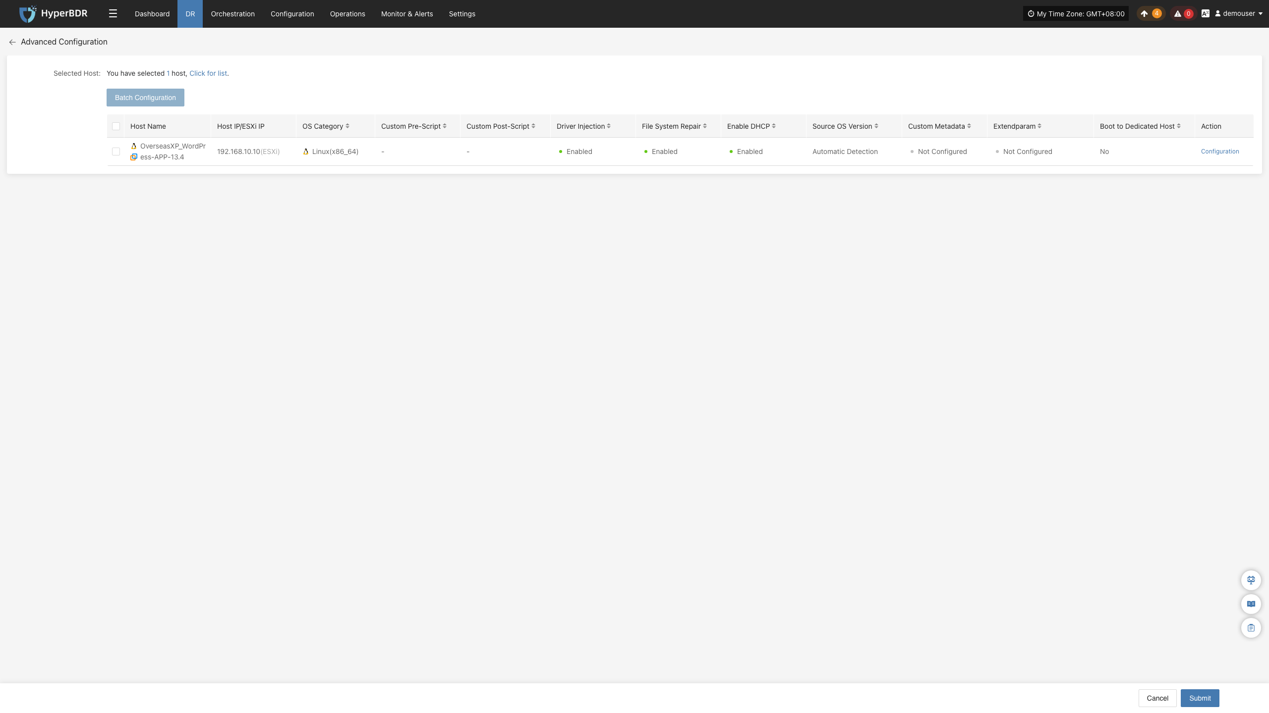 dr-startdr-action-click-advanced-configuration