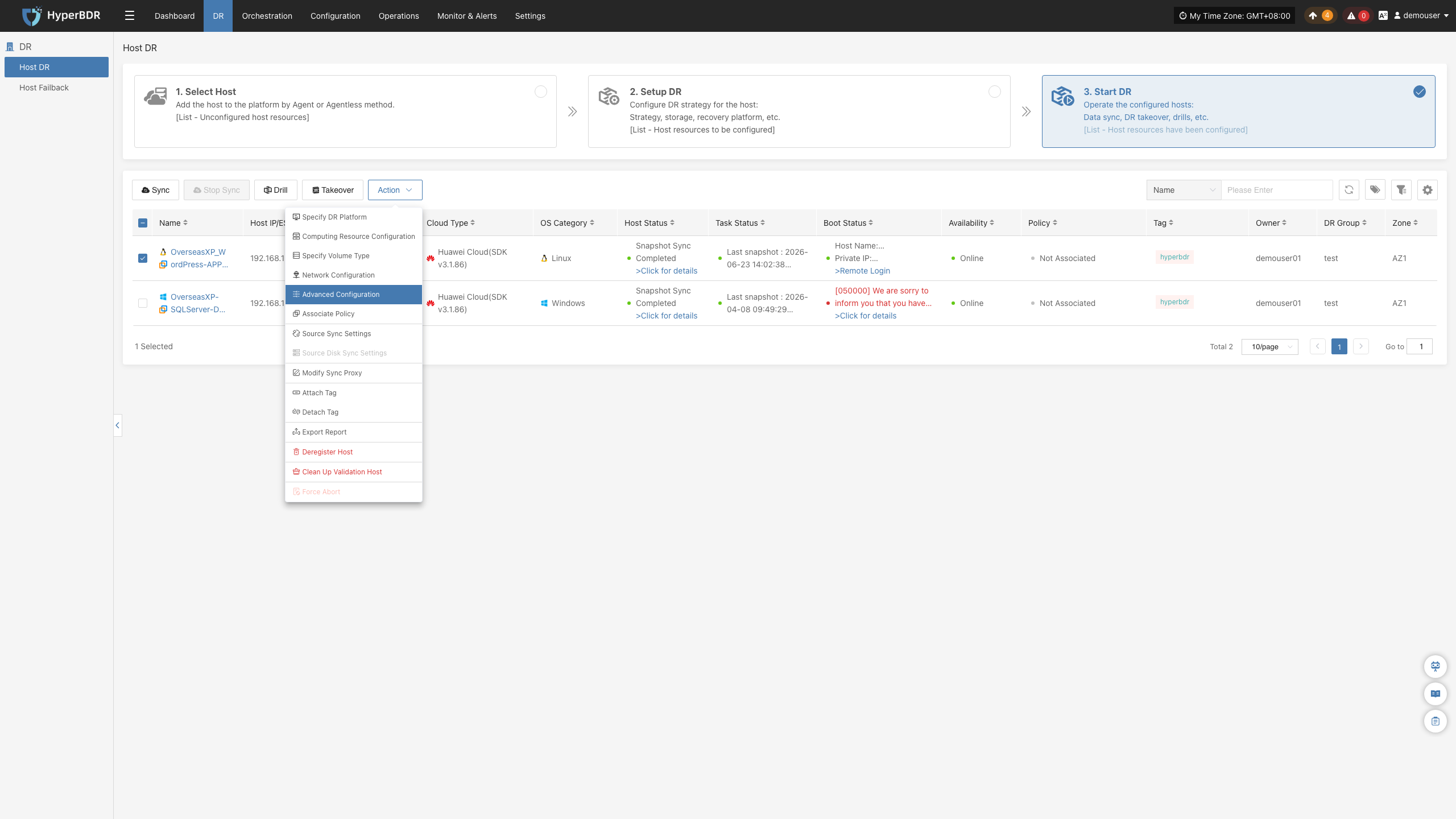 dr-startdr-action-hover-advanced-configuration