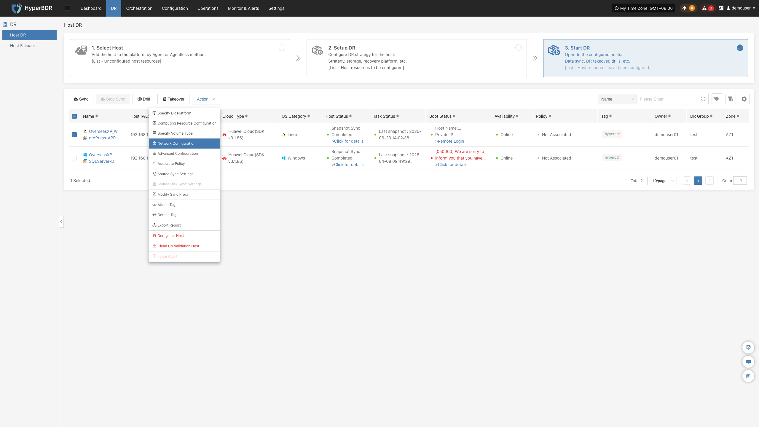 dr-startdr-action-hover-network-configuration