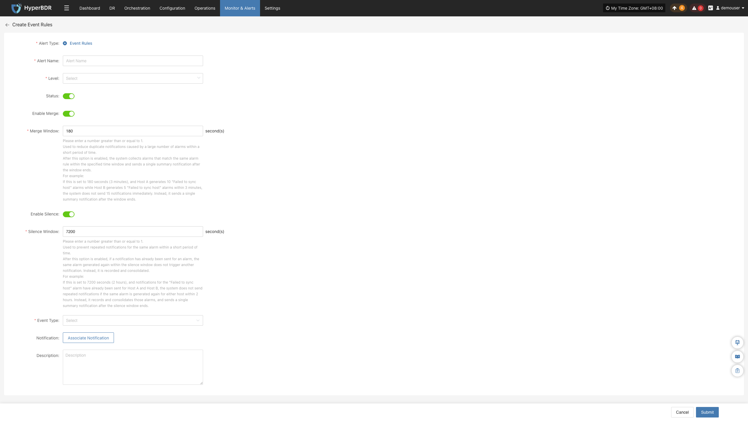 monitor-alertrules-dr-eventrules-createalert